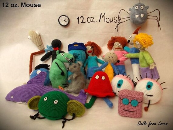 12 oz mouse plush