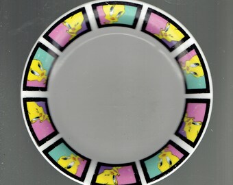 tweety bird child's plate 2000