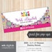 Dot Dot Smile Banner, 2.5'x6' Banner, Paisley Sketch Design, Pop-Up Sign, Boutique Signage