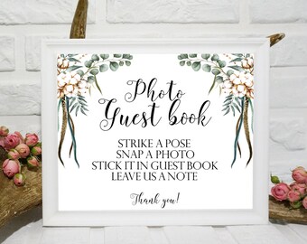 Photo Guest book Printable GuestBook wedding Photo Guestbook Sign Printable Photo Guestbook Photo Guest Book Sign Photo Guest Book Printable