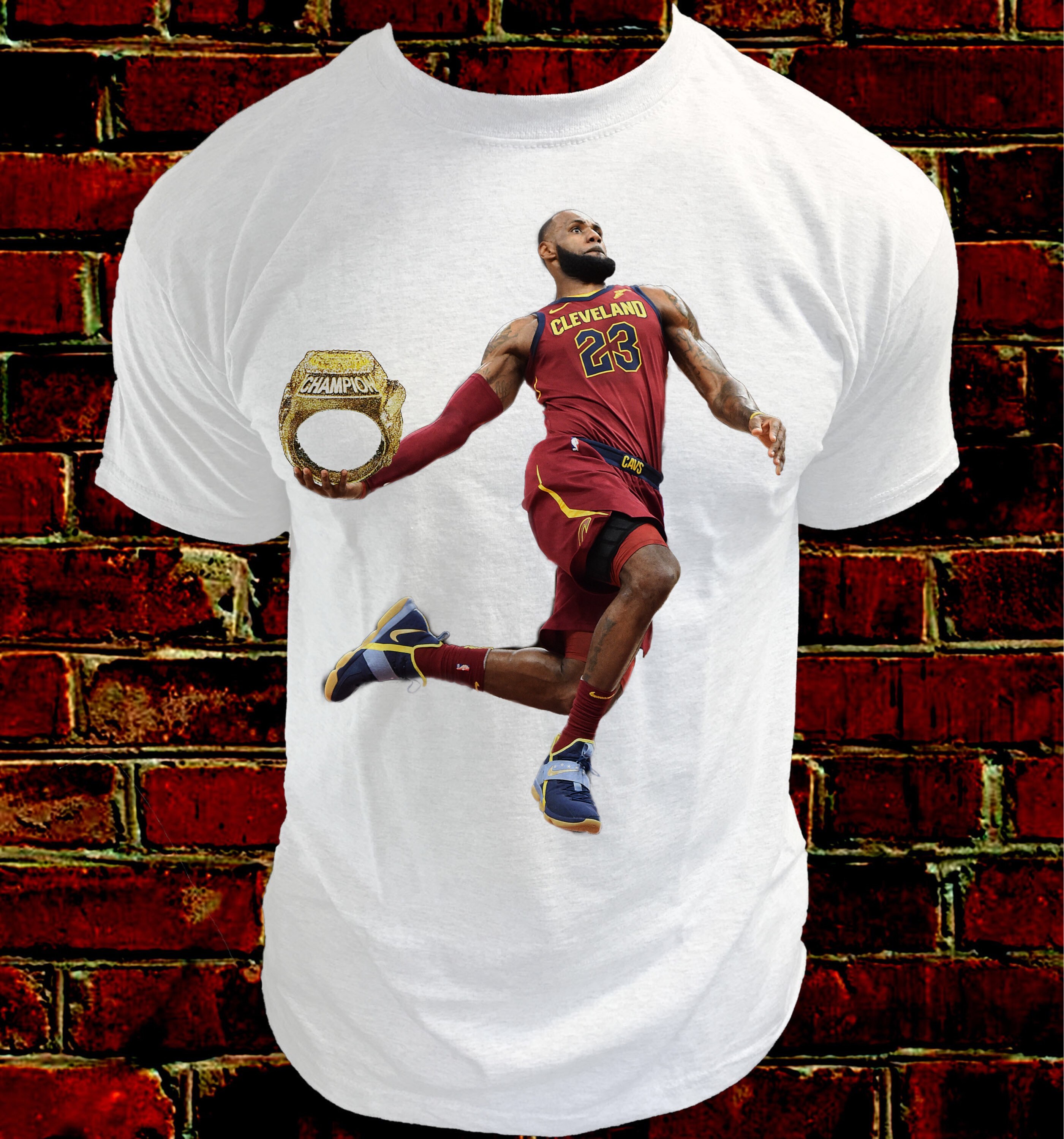 lebron james ring shirt