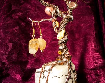 Citrine Drop Earrings