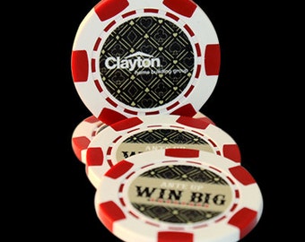 Casino Night Custom Poker Chips--100 chips