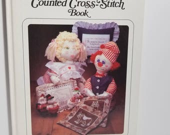 Vintage The Great Counted Cross Stitch Book Guide 1983