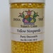 Nature's Colors Yellow Nonpareils Party Decoratifs Sugar Pearls Sprinkles