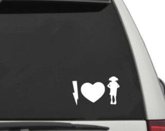 I Love Dobby Harry Potter Car Decal Sticker
