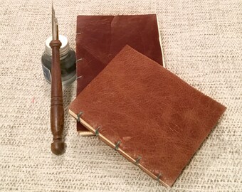 Handmade Genuine Leather Journal, Notebook Coptic Bound Journal, Writing Journal