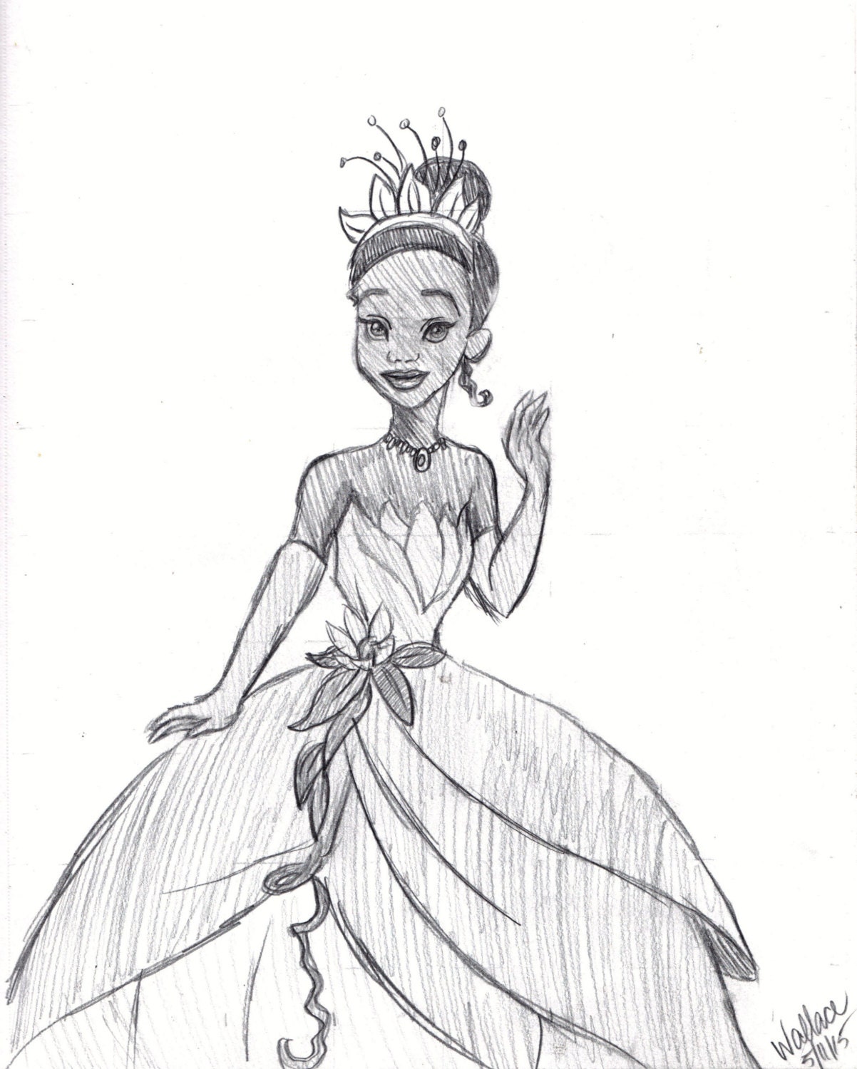 Disegni A Matita Principesse Disney Facili