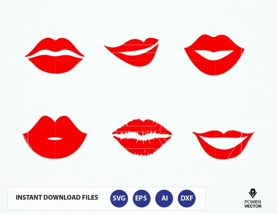 Download Red Lips Svg. Kiss SVG. Kiss Cricut. Love Kiss Svg. Kiss Svg