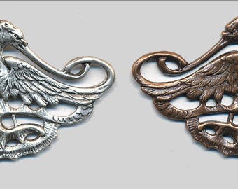 Beautiful VINTAGE STAMPING--1 Piece 1-7/8"