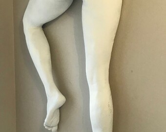 Crossing Over - Erotic Art Sculpture Female Lifecast Legs White, Artist US