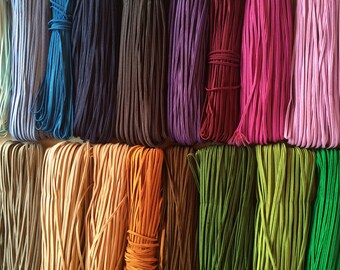 Soutache cord mix 2,5 mm jewelry making soutache braid gimp assorted 15 colors for beading sewing quilting DIY projects