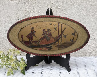 French vintage chocolate box, Antique chocolate box, Romantic French, 1930s chocolate box, French collectables, Vintage collectibles
