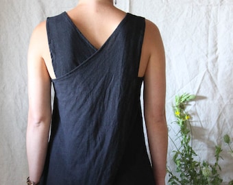 Pinafore Tunic-Organic Hemp and Cotton