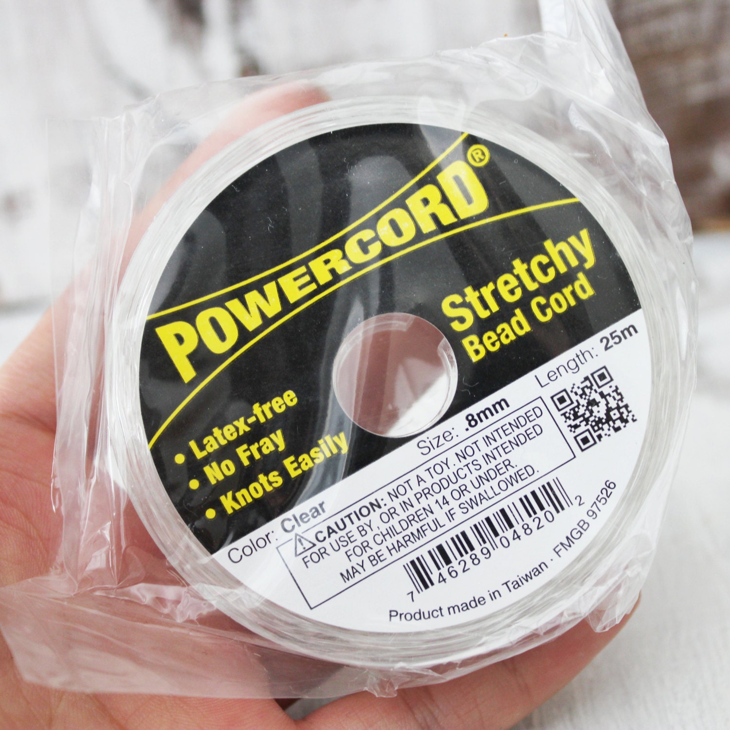 Stretch Cord .8MM Elastic Power Cord Stretchy Bead Cord High