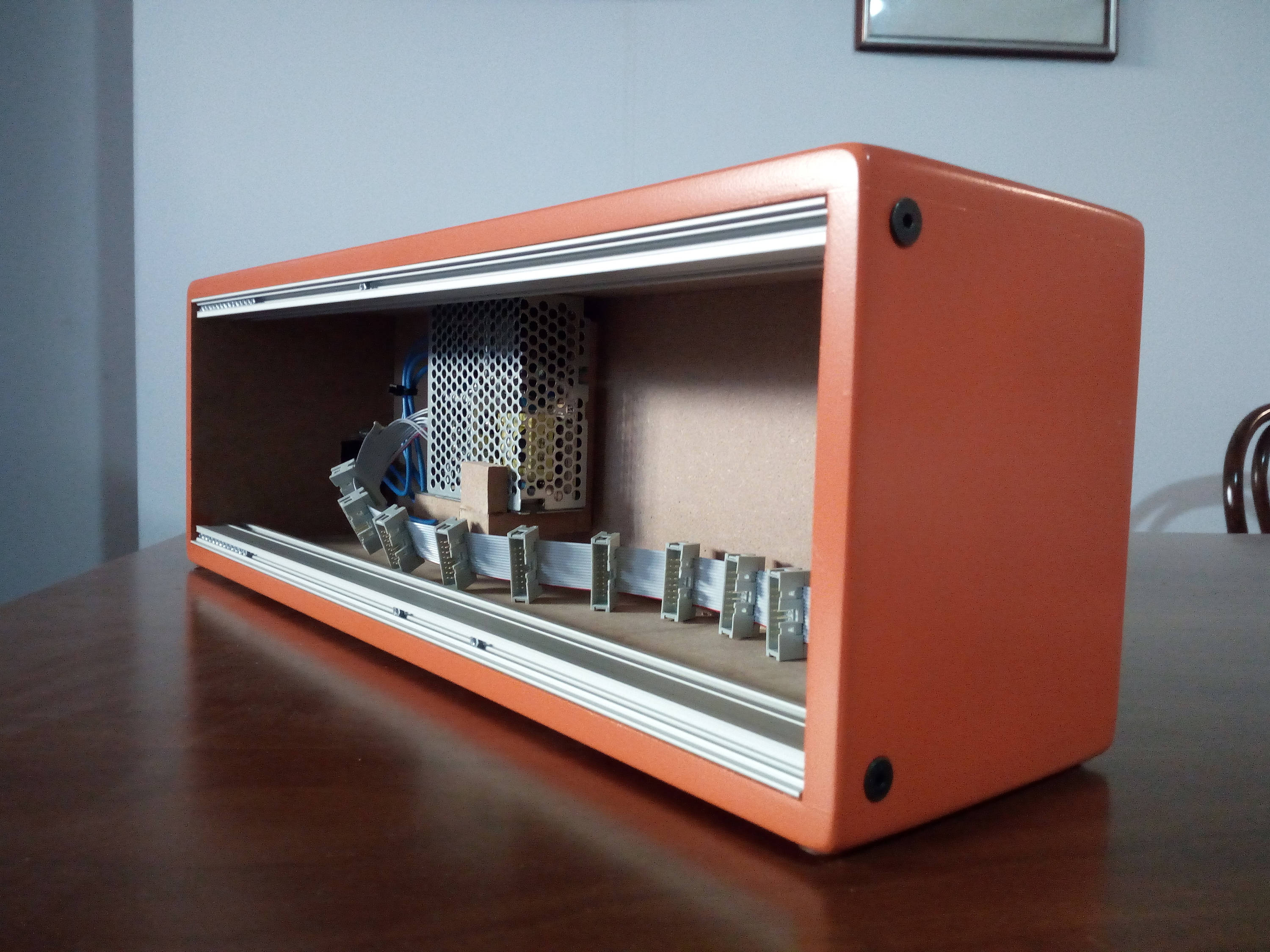 Eurorack case 3 u orange