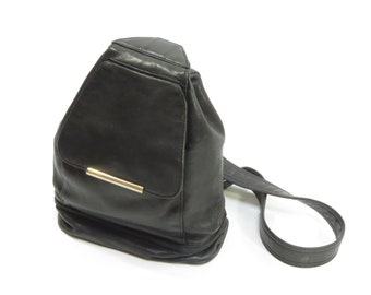 90s black shoulder bag