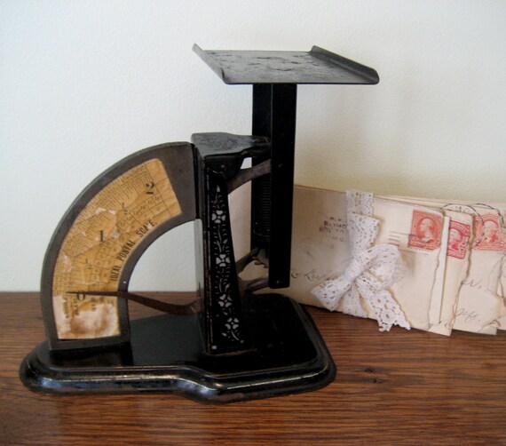 Ideal Postal Scale Vintage Rare Ideal Postal Scale with