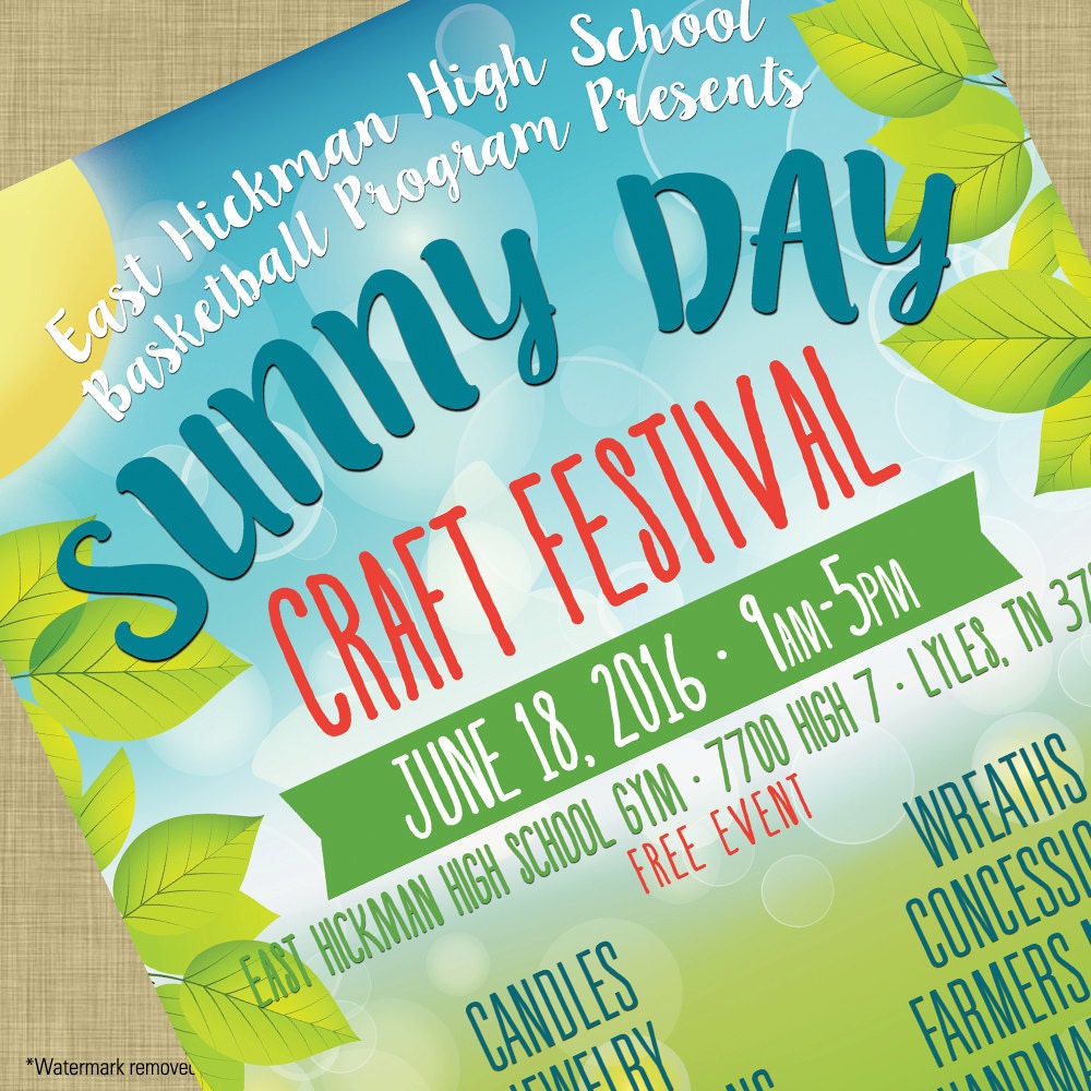 fundraiser poster
