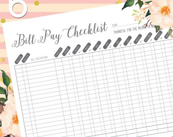 Savings Tracker PDF Planner savings log or tracker budget or