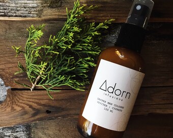 Dapper Man Cologne Vetiver \ Cypress, Fragrance, Natural cologne, Aromatherapy, Essential oil Cologne
