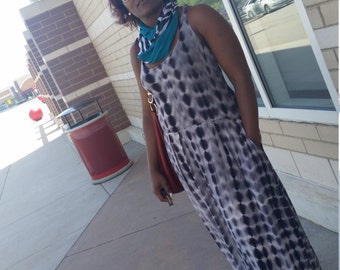 Racerback maxi dress