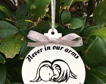 Miscarriage or Infant Loss Christmas Ornament