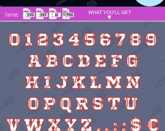 BASEBALL SVG Baseball Font svg Baseball mom svg files baseball letters svg number Baseball Monogram svg font svg Cricut Fonts svg