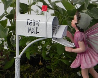 Fairy Garden Accessories Mailbox for Fairy Mail mini newspaper,fairy garden accessory, FAIRY NOT INCLUDED
