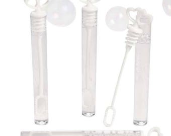 Bubble wands/ 24 bubble wands/ bubble wedding/ bubbles/ 24 heart weddinf wand bubbles/ bubble tubes