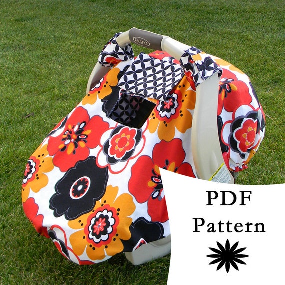 Ed Car Seat Canopy With Peek A Boo Window Ed Car Seat Canopy With Peek A Boo Window Pattern Tutorial