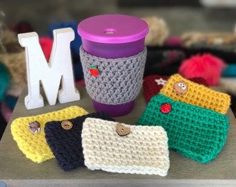 Reusable coffee sleeve / coffee cup cozy