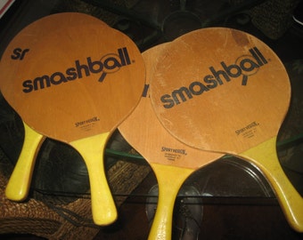 Four Smashball Paddles