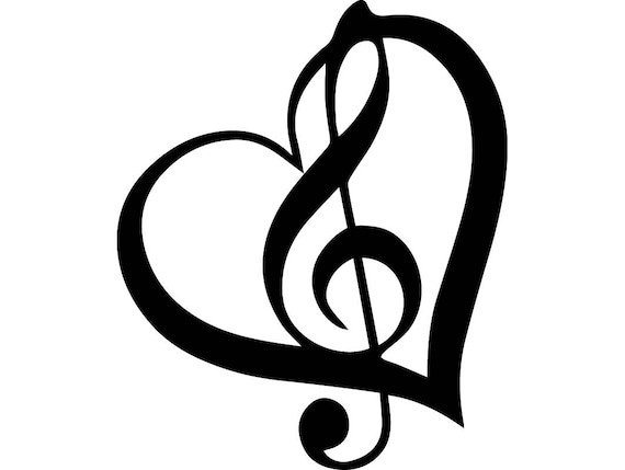  Music Note Musical Instrument Sound Treble Clef Bass Row Play