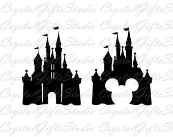 Disney castle svg, disney svg, mickey mouse svg, minnie svg, mickey ears svg, minnie ears svg,svg file for cricut,silhouette, svg files, svg