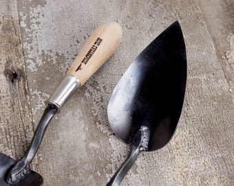 Trowel, Large Shovel Garden Tools Hand Forged, Blacksmith Made