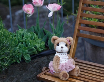 Artist collectible Teddy bear Misty(OOAK)