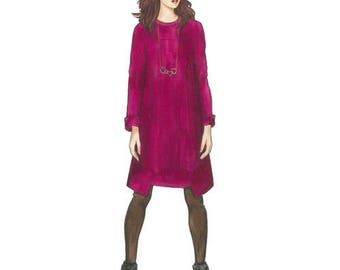 Sewing Workshop PATTERN - Bristol Dress + Top - Sizes XS to XXL