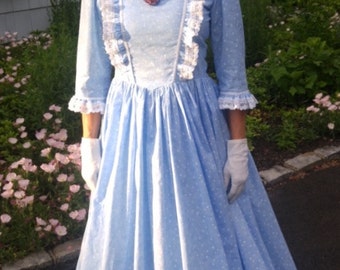 DAR 1776-colonial women dress costume pioneer dress civil war made to measurement choice of color