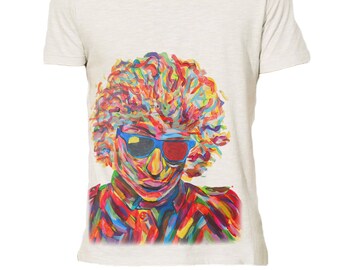 "Creativity" cotton T-shirt organic Bob Dylan
