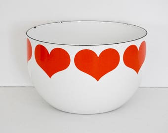 Arabia of Finland Heart Bowl- Kaj Franck- Smaller Size