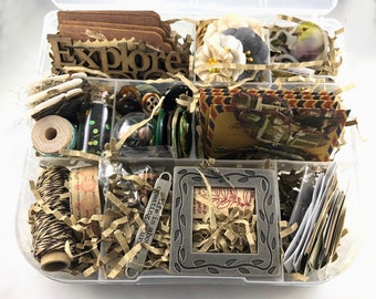 Vintage Style Embellishment Box