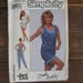 simplicity 9158 surf club Christie Brinkley size AA PT- LG vintage 1980s ladies summer clothes uncut factory folded