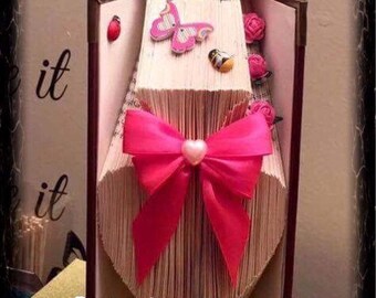 Small Vase Book Folding Pattern mmf