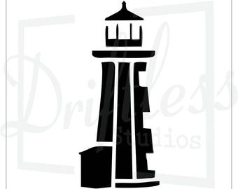 Lighthouse stencils | Etsy