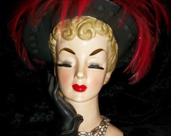 Head Vase by Napcoware Signed & Numbered