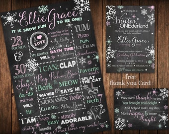 Winter ONEderland 1st Birthday Bundle-