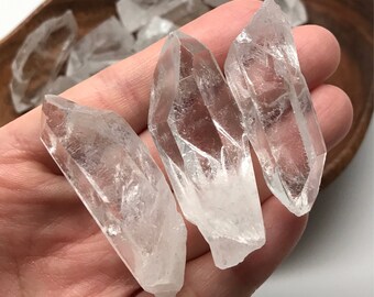 Large Clear Quartz Rough Points | Raw Clear Crystal Quartz Point Extra Quality Rough #RP1