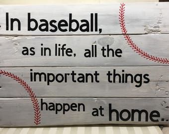 Wood Sign - Important Things