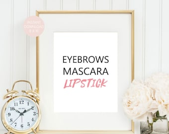 Makeup quotes | Etsy